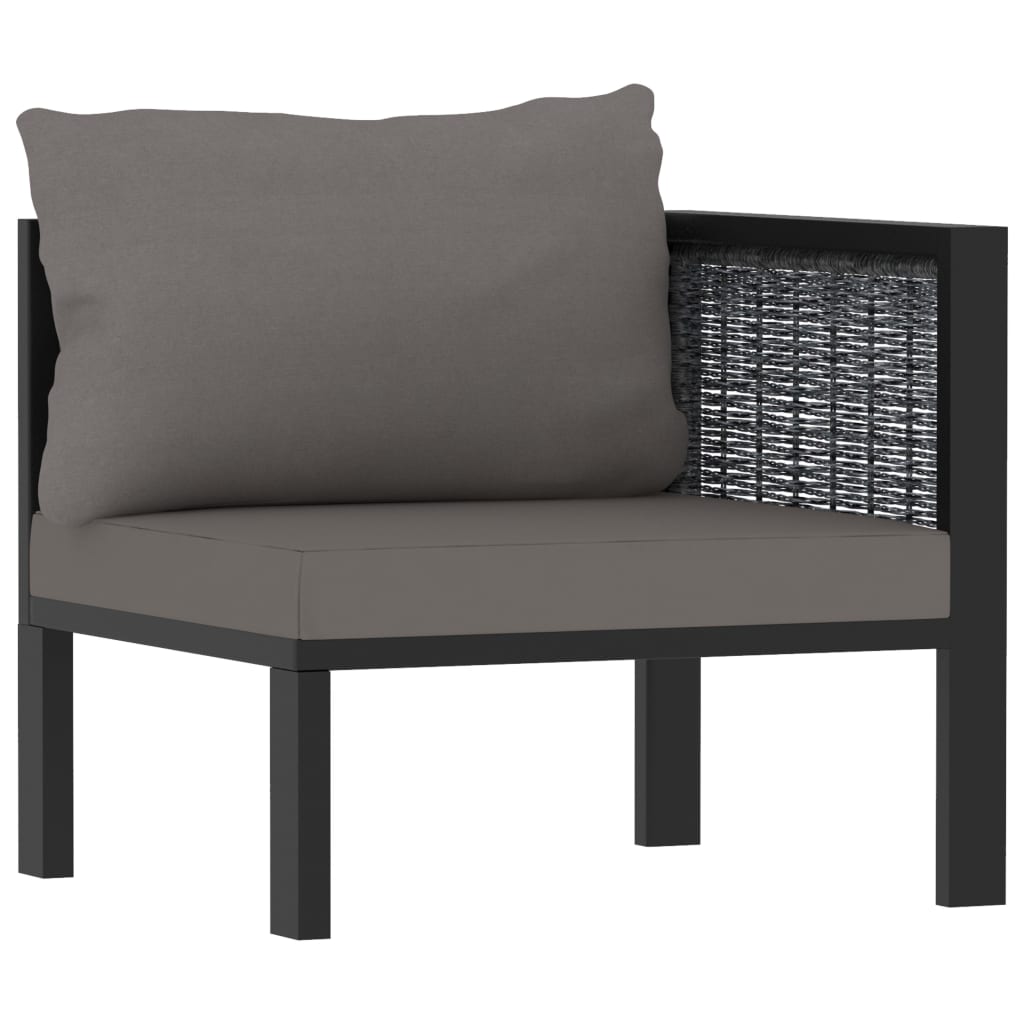 Lounge Set – Tuinset – Loungeset – Buitenmeubelen – Garden Set – 9-delig – Weerbestendig Poly Rattan – Aluminium Frame