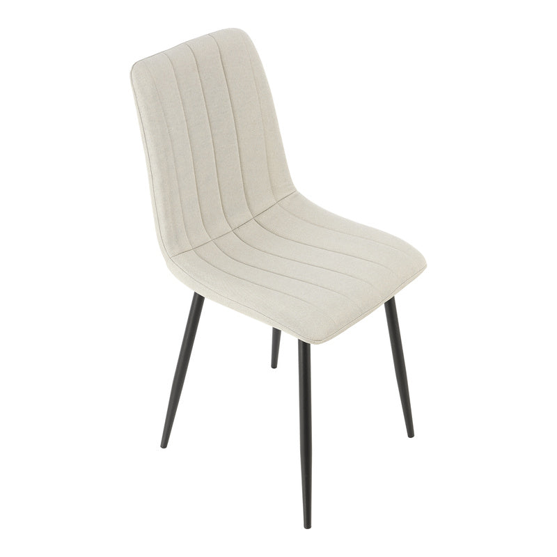 Eetkamerstoelen – Stoelen – Kuipstoelen – Eettafelstoelen – Keukenstoelen – Gestoffeerd – Stalen Onderstel – Set van 4 – Max 120 kg draaggewicht