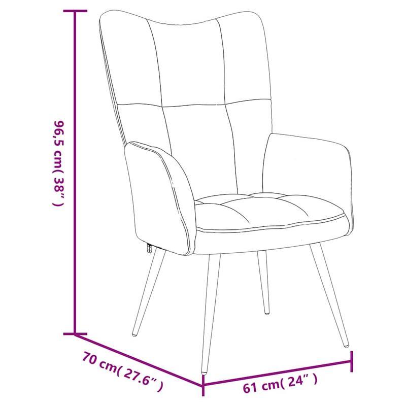 Zwarte Velvet Relaxfauteuil – Lounge Stoel – Chaise Lounge – Armstoel – Fauteuil – Ergonomisch Vouwmechanisme – Luxe Zachte Bekleding