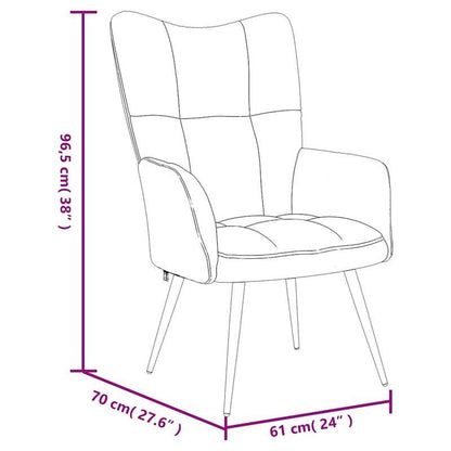 Zwarte Velvet Relaxfauteuil – Lounge Stoel – Chaise Lounge – Armstoel – Fauteuil – Ergonomisch Vouwmechanisme – Luxe Zachte Bekleding