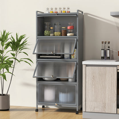 Eetkamerstoel – Stoel – Keukenstoel – Bureaustoel – Designstoel – Donkergrijs Linnen – Met Zwarte Metalen Poten – Schuimgevuld Zit- en Rugkussen – Scandinavische Stijl – Geen Montage
