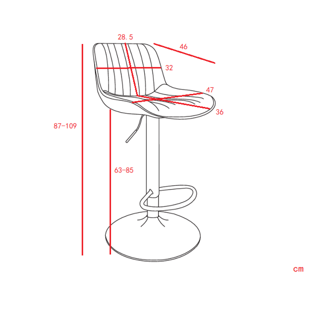 Set of 2 Modern Brown Velvet Swivel Bar Stools with Height-Adjustable Height (87-109cm) & 360° Rotation - Ergonomic Cushioned Seats, Soft Padded Backrests, Sturdy Black Base - Easy Assembly for Kitchen Island, Dining Room, H