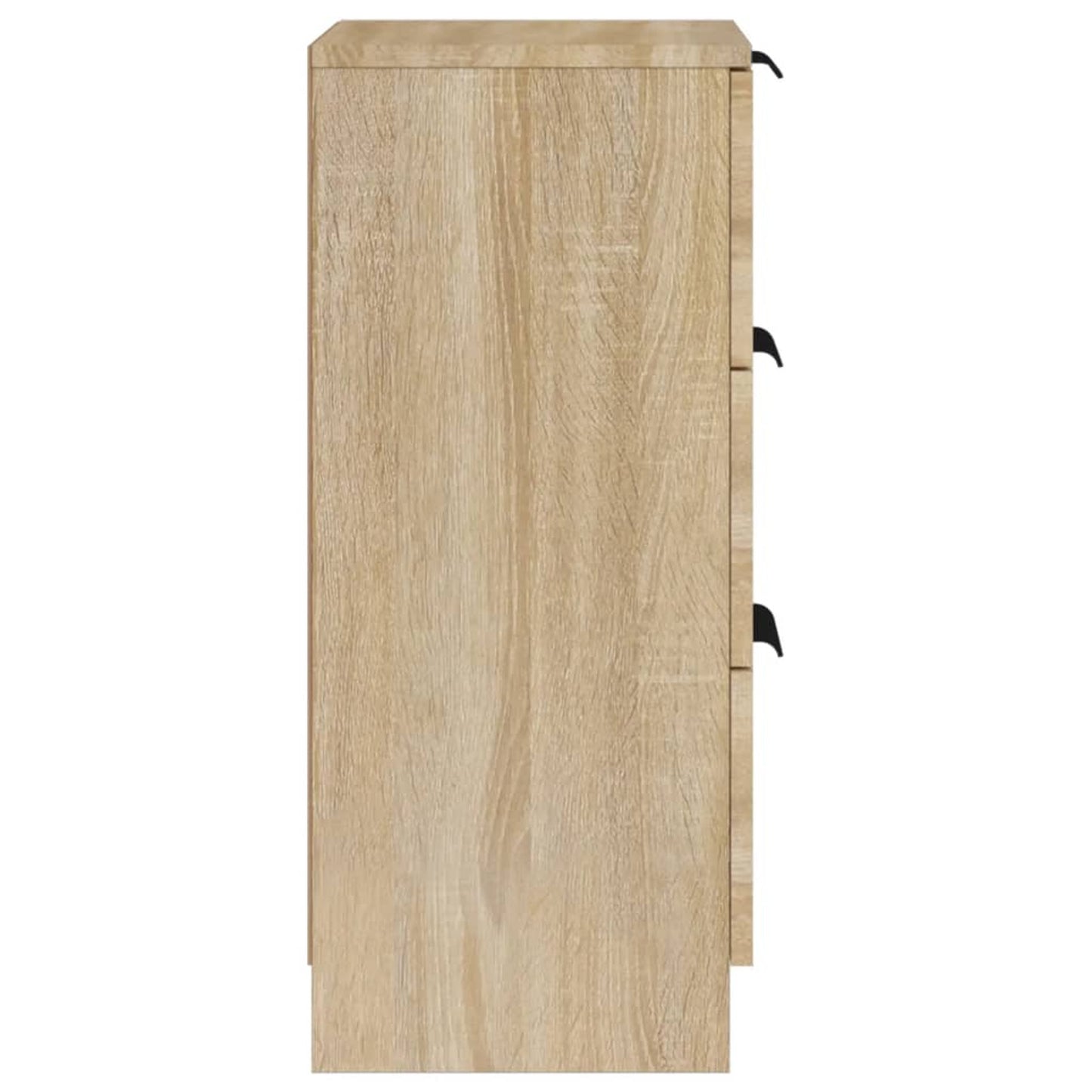 Sideboards 2pcs Sonoma Oak 30x30x70cm Engineered Wood