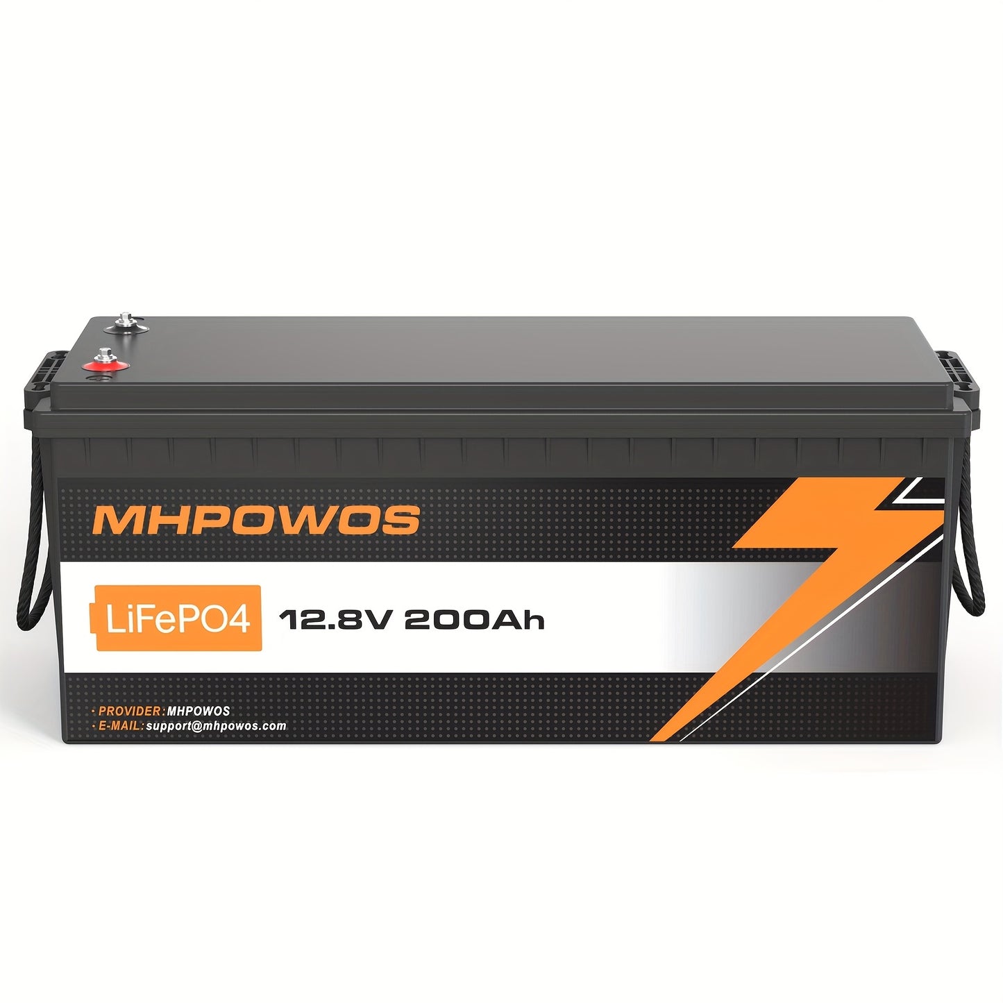 12,8V 200Ah LiFePO4 Accu – Lithium Accu – Lithiumbatterij – Deep Cycle Accu – Zonne-energie Accu – Hoge Capaciteit 2560Wh – Overlading- en Diepontlading Bescherming