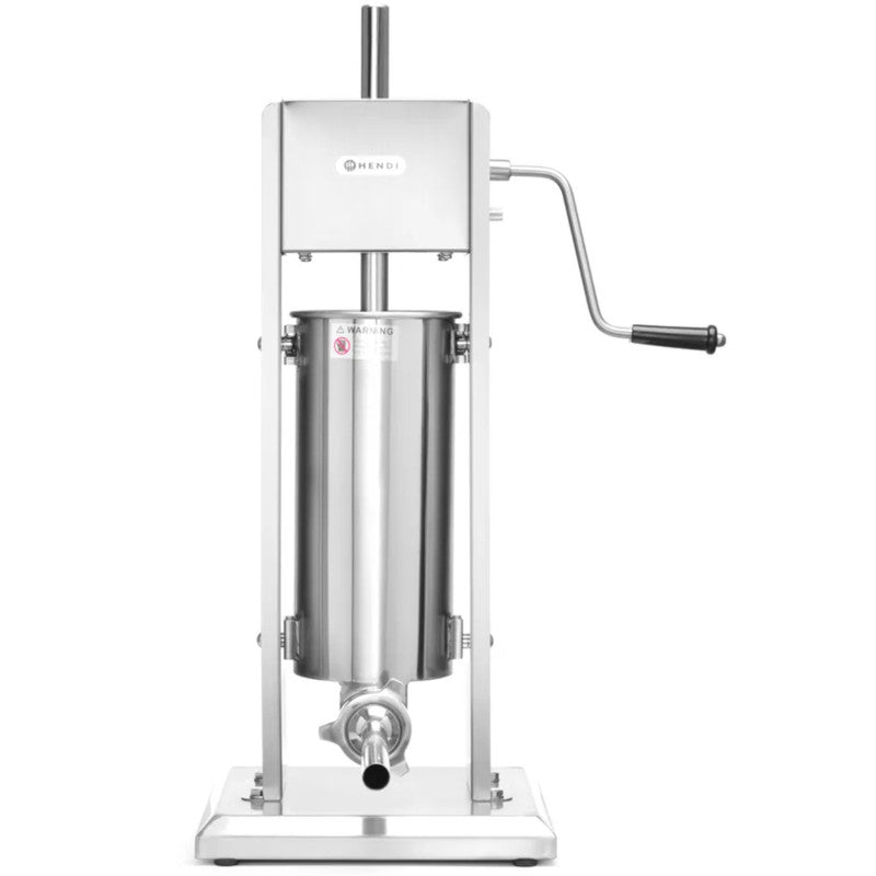 Worstenvuller – Worstenmaker – Worstvuller – Worstmachine – Vleesvuller – RVS 5 Liter – Tweesnelheden