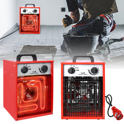Terrasverwarmer – Tuinverwarming – Terras Heater – Elektrische Kachel – Buitenshuis Verwarming – 5000W Vermogen – Draagbaar Vrijstaand Ontwerp