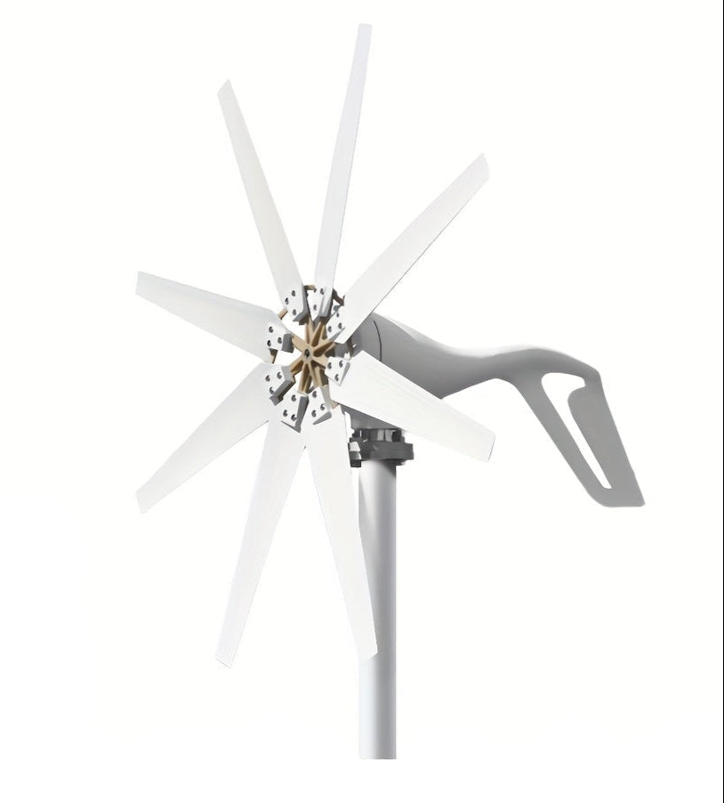 Windturbine – Windgenerator – Windmolen – Draagbare Generator – 24V 1000W – Robuust Metallic Materiaal – Krachtige Output