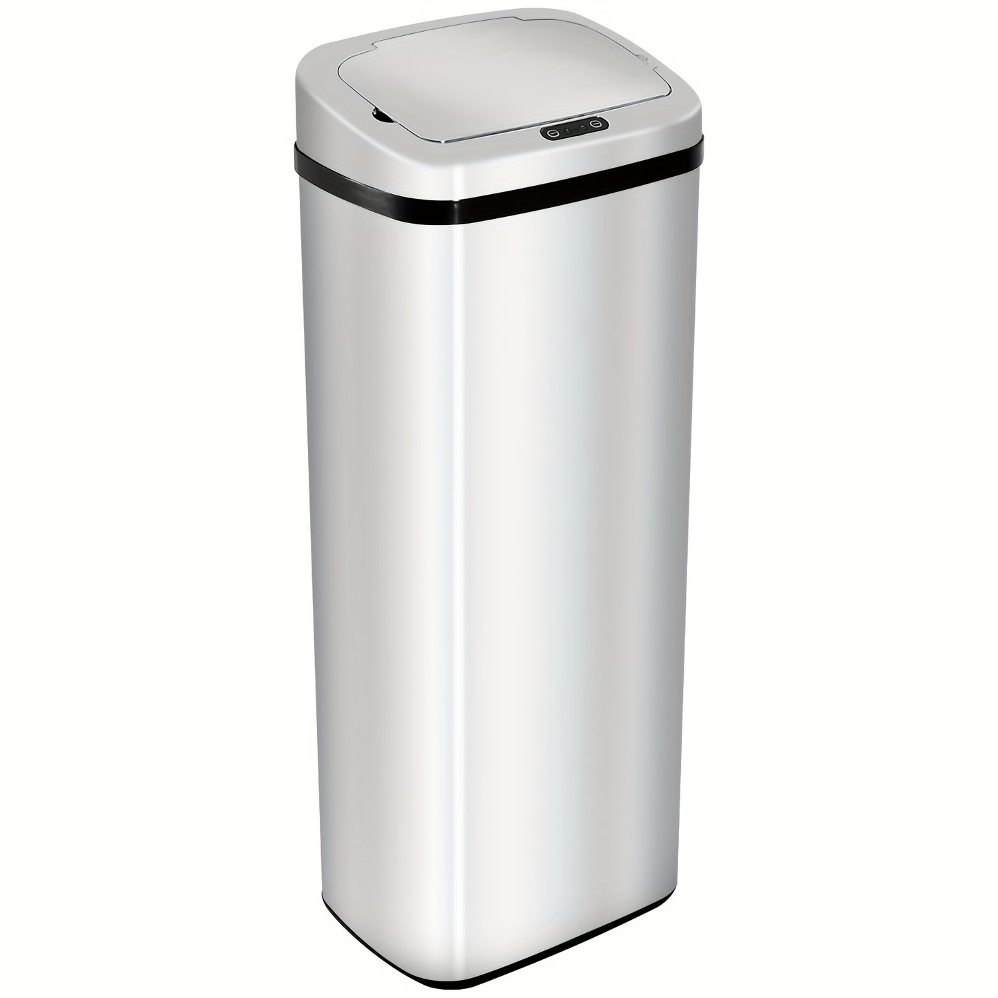 Prullenbak – Afvalbak – Vuilnisbak – Afvalemmer – Pedaalemmer – Roestvrij Staal – 50 Liter – Cilindrisch – Geen Elektriciteit