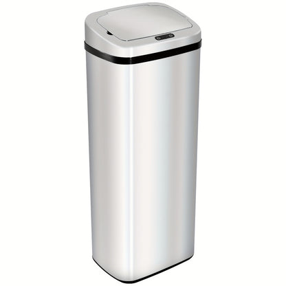 Prullenbak – Afvalbak – Vuilnisbak – Afvalemmer – Pedaalemmer – Roestvrij Staal – 50 Liter – Cilindrisch – Geen Elektriciteit
