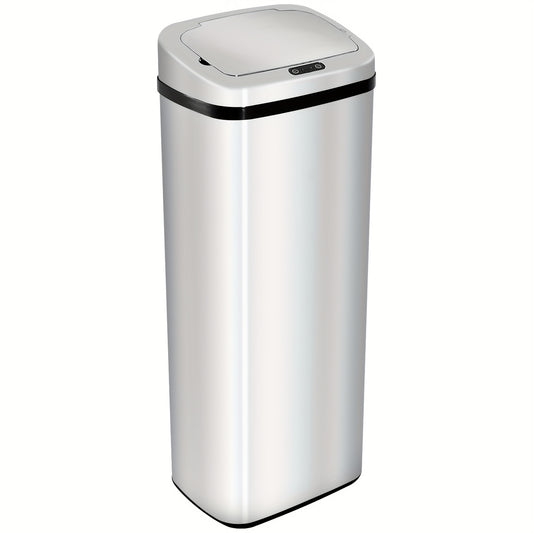 Prullenbak – Afvalbak – Vuilnisbak – Afvalemmer – Pedaalemmer – Roestvrij Staal – 50 Liter – Cilindrisch – Geen Elektriciteit