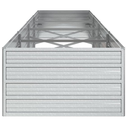 Hoogtebak Tuin – Verhoogd Plantenbed – Moestuinbak – Kruidenbak – Bloembak – Gegalvaniseerd Staal – 320x80x45 cm – Weerbestendig & Duurzaam