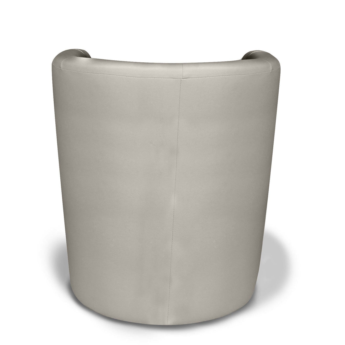 Dpanett Armchair, Upholstered Living Room Chair, Padded Seat with Eco-Leather Armrests, 64x63x76 cm, Available in 5 Colors