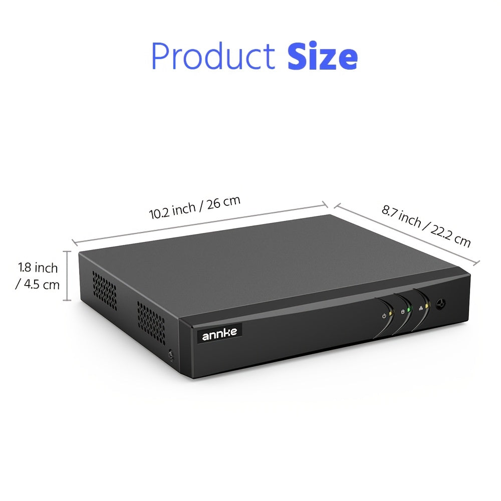 Beveiligingssysteem – CCTV Camera Set – Surveillance Camera – Buitencamera – Bewakingscamera – 5MP 2TB HDD – AI Detectie & 30m Nachtzicht