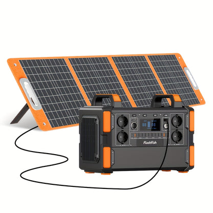 Draagbare Powerstation – Zonnegenerator – Noodstroomvoorziening – Campingaccu – Mobiele Generator – LiFePO4 Batterij 1041,6Wh – 1000W Zuivere Sinusgolf
