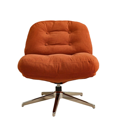 Draaifauteuil – Fauteuil – Loungestoel – Relaxstoel – Zithoekstoel – Hout – Handmatig Draaibaar – Compact En Duurzaam