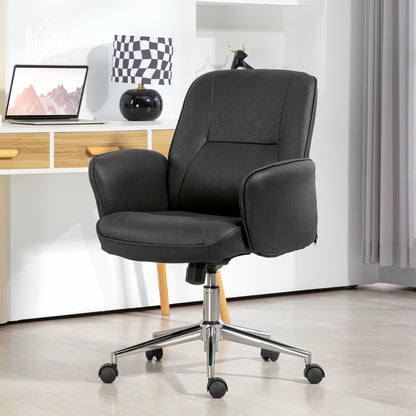 Bureaustoel – Ergonomische Stoel – Kantoorstoel – Draaistoel – Gamingstoel – Verstelbare Hoogte – Schommelfunctie – Microfiber Bekleding – Max. 120 kg