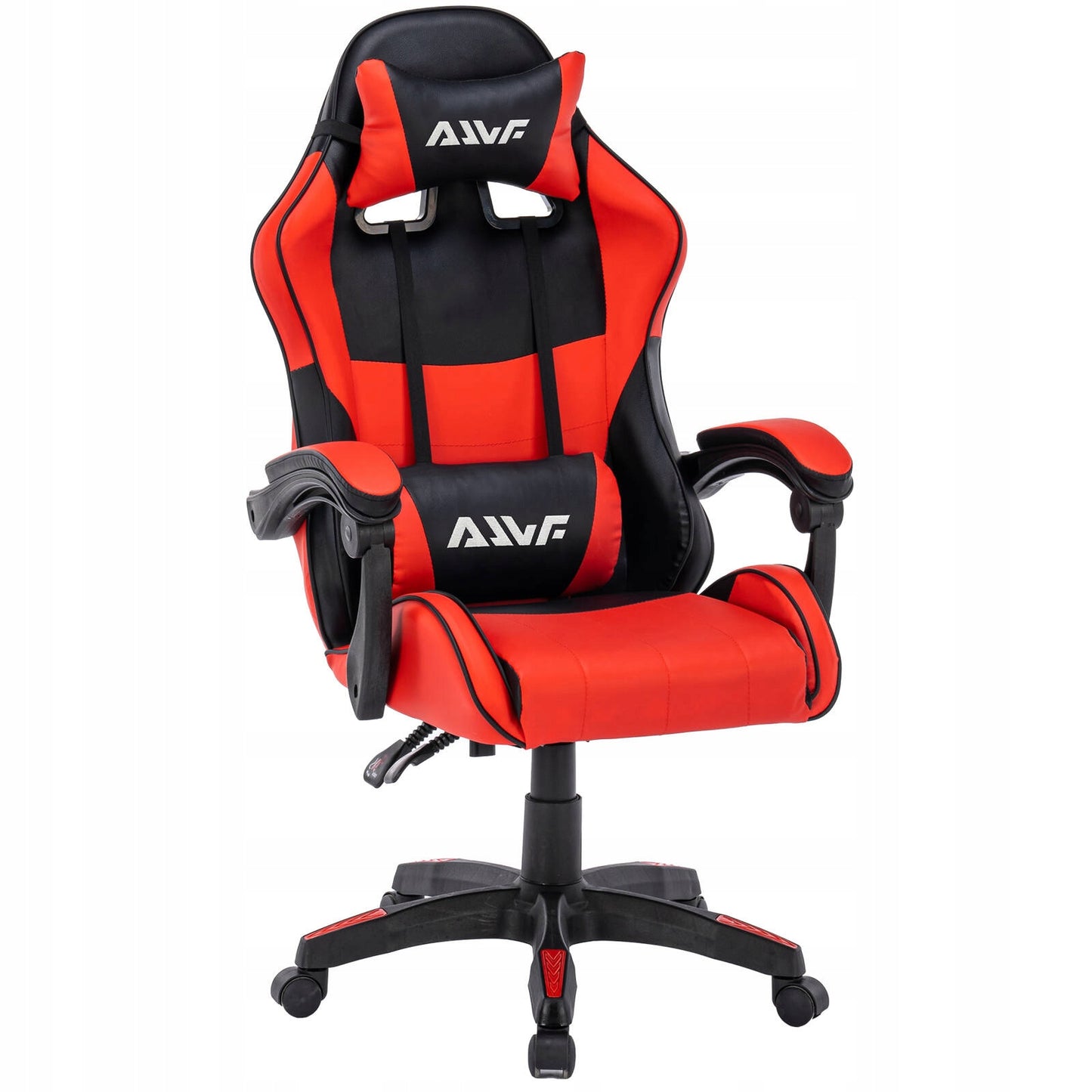 Gamestoel – Gaming Stoel – Game Stoel – Gaming Chair – Bureaustoel – Verstelbare Rugleuning & Zithoogte – Ergonomisch Met Nekkussen & Lendensteun – Rood