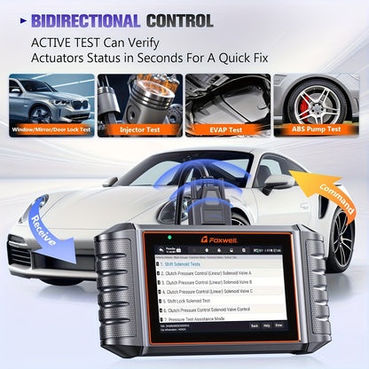 Auto Diagnose Scanner – OBD2 Scanner – Code Reader – Auto Diagnose Tool – ECU Scanner – Bi-directionele Functie – 32+ Servicefuncties – Draadloos Met Gratis Updates