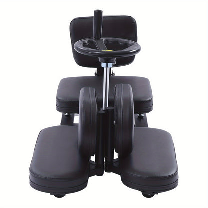 Beenstrekmachine – Beenrekker – Flexibiliteitstrainer – Strekmachine – Spagaattrainer – Verstelbare Spreidhoek Tot 200° – Robuuste Stalen Constructie Met Comfortabele Kussens