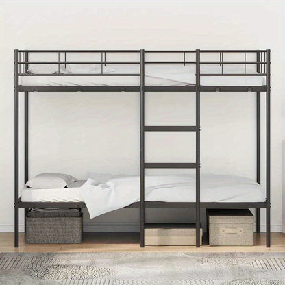 Vintage Bedframe – Houten Bed – Platformbed – Bed Met Laden – Jeugdbed – 180x200 cm – Duurzaam Metalen Frame – 5-Laden Opbergruimte – Brun