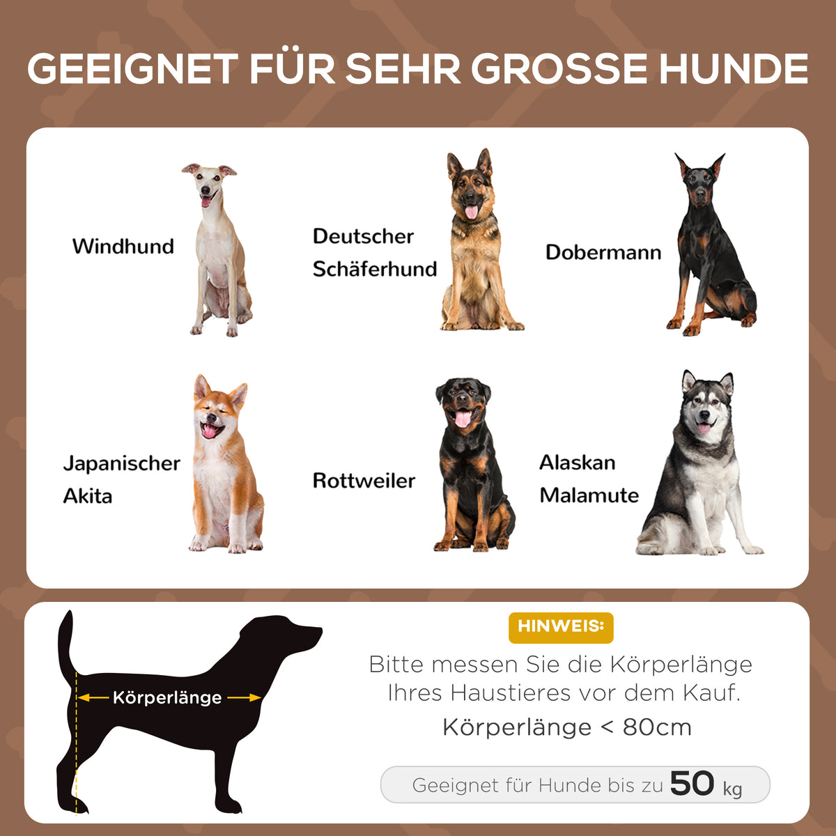Hondenmand – Hondenbed – Hondenkussen – Buitendogbed – Verhoogde Mand – Met Beschermende Canopy – Ademend Fluweel – Afmeting 122 x 92 x 108 cm