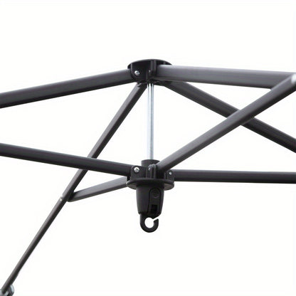 Kweektent – Broeikas – Growtent – Growbox – Kweekkast – Inklapbaar – Water- en UV-bestendig PE – Stalen Frame 238x178x240 cm - Groen