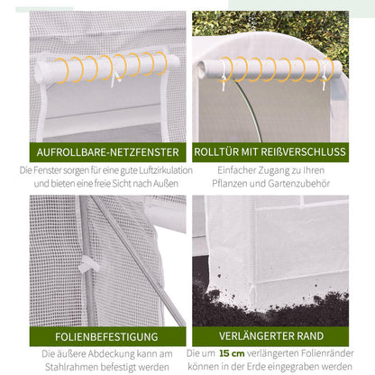 Heavy duty plant insulation room, sun room, suitable for backyard, outdoor garden, terrace,  Backyard Greenhouse, Robust Plant Shelter, Plant Growing Chamber, Outdoor Plant House, Plant Enthusiasts, Terrace Gardeners