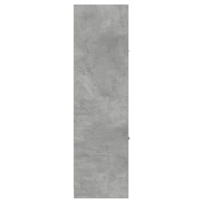 Badkamerkast – Medicijnkastje – Spiegelkast – Opbergkast – Kolomkast – Modern Grijs – 30x41x144 cm – Hout & MDF – Ruimtebesparend – Eenvoudige Montage