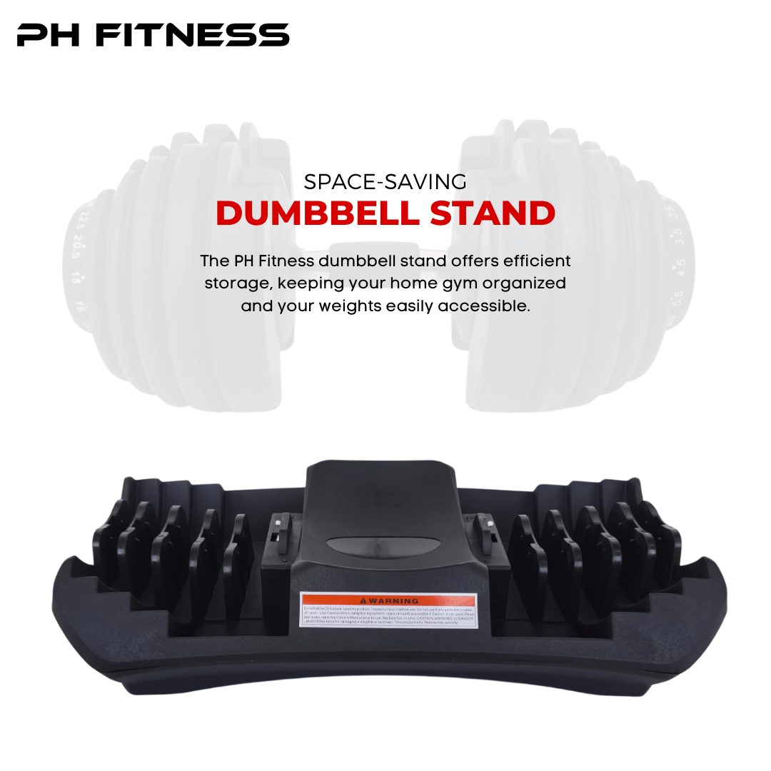 Verstelbare Dumbbell – Halter – Fitness Gewicht – Trainingsgewicht – Dumbbell Set – 15 Gewichtsniveaus 2,5-24 kg – Duurzaam Staal & Comfortabele Grip – Rood