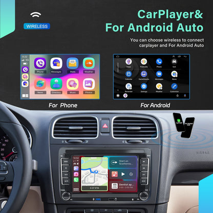 Autoradio – Auto Radio – Multimedia Systeem – In-Car Entertainment – Car Stereo – 9 Inch Touchscreen – Draadloze CarPlay & Android Auto – GPS Navigatie – Achteruitrijcamera Met Microfoon