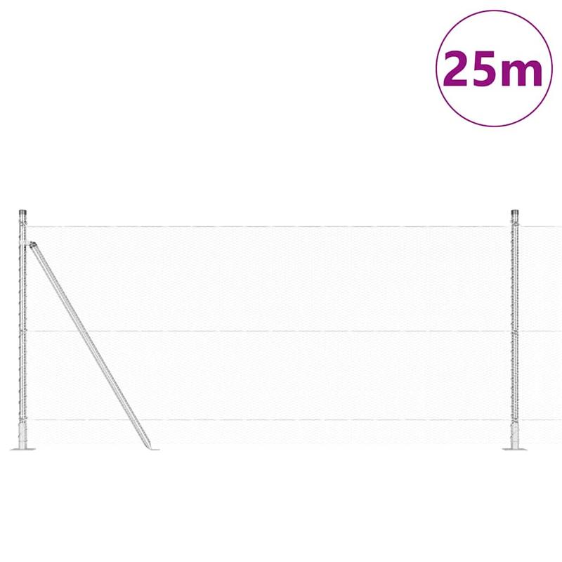 Solid Fence with Silvery post 0.8 x 25m PVC-coated steel, Privacy Fence, Modern Fencing, Sleek Metal Fence, Metal Fence Panel, Landscape Designers, Homeowners
