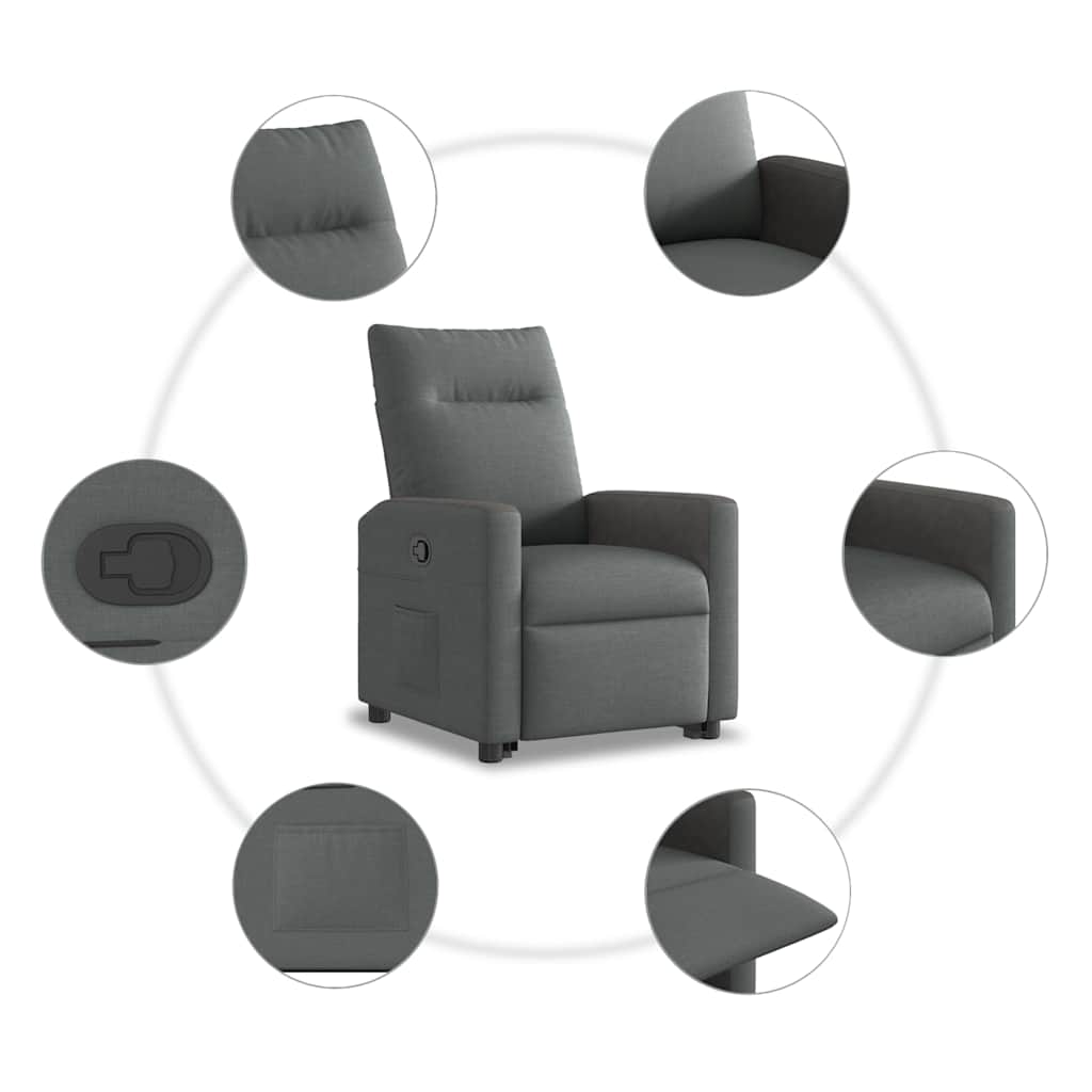 bureaustoel elektrisch verstelbaar – relaxstoel – liftstoel – ergonomische stoel – seniorenstoel – elektrische liftfunctie – massagefunctie