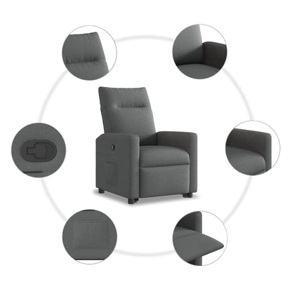 bureaustoel elektrisch verstelbaar – relaxstoel – liftstoel – ergonomische stoel – seniorenstoel – elektrische liftfunctie – massagefunctie