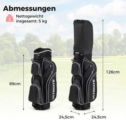 Complete Dames Golfset – Golfclubs Set – Golfset Dames – Rechtshandig Golfset – 9/11 Delig – Inclusief Regenhoes – Lichtgewicht Graphiet Stelen – Volledige Set Met Tas
