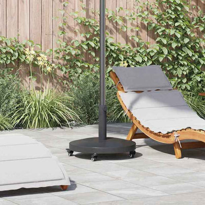 Parasolvoet – Parasolhouder – Parasolstandaard – Kruisvoet – Buitenvoet – Stevige Betonvoet – Poedercoating – Extra Breed 48x48 cm – Donkergrijs