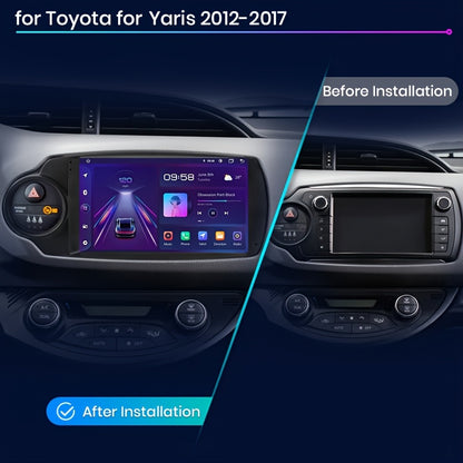 4G Autoradio – Multimedia Speler – Navigatiesysteem – Touchscreen Radio – Android Auto CarPlay – 9 Inch Scherm – GPS Navigatie – Achteruitrijcamera Ondersteuning
