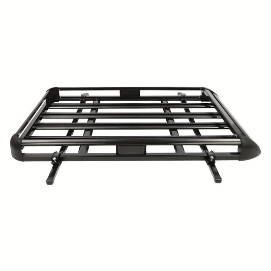 Universele Dakkofferdrager – Dakdrager – Bagagerek – Roofrack – Dakdrager Zwart – Verstelbaar 100-135 cm – Draagvermogen 150 kg – Aluminium & Staal