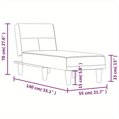Lounge Fauteuil – Fauteuil – Stoel – Relaxstoel – Zithoekstoel – Noir – Stevig Frame – Onderhoudsvriendelijke Stof