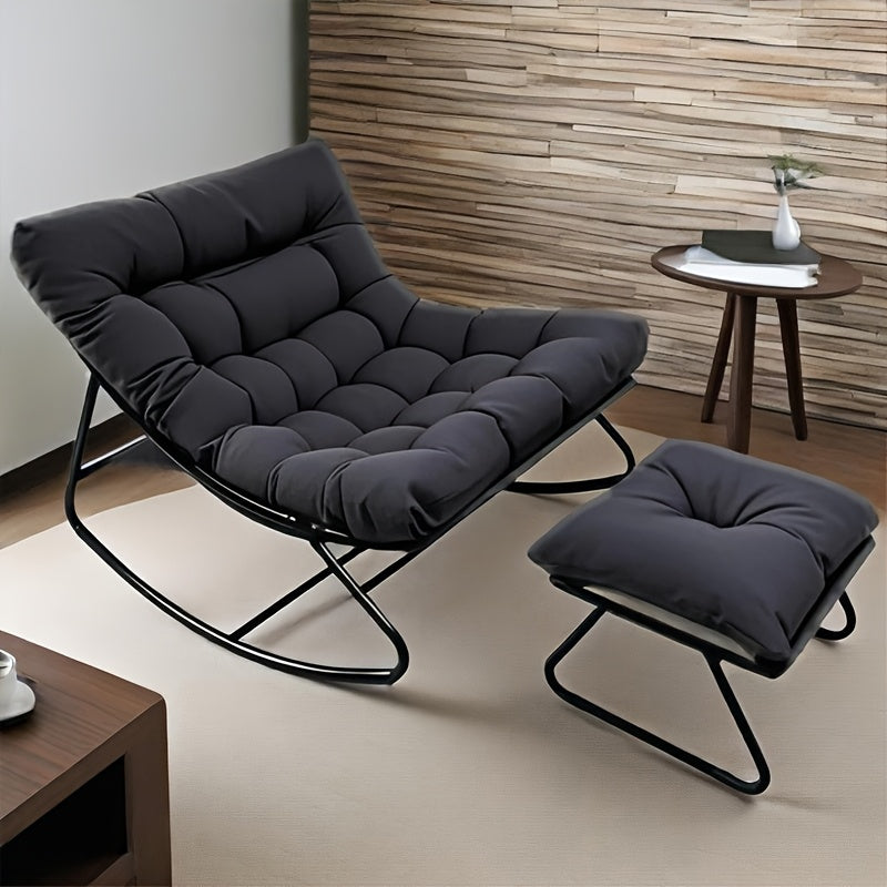 Sofa Bed Set – Slaapbank – Sleeperbank – Logeerbed – Zitbed – Zwart/Grijs – Stalen Frame – Max 150 Kg Draagvermogen