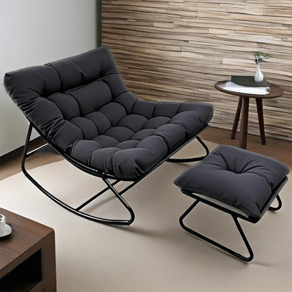 Sofa Bed Set – Slaapbank – Sleeperbank – Logeerbed – Zitbed – Zwart/Grijs – Stalen Frame – Max 150 Kg Draagvermogen