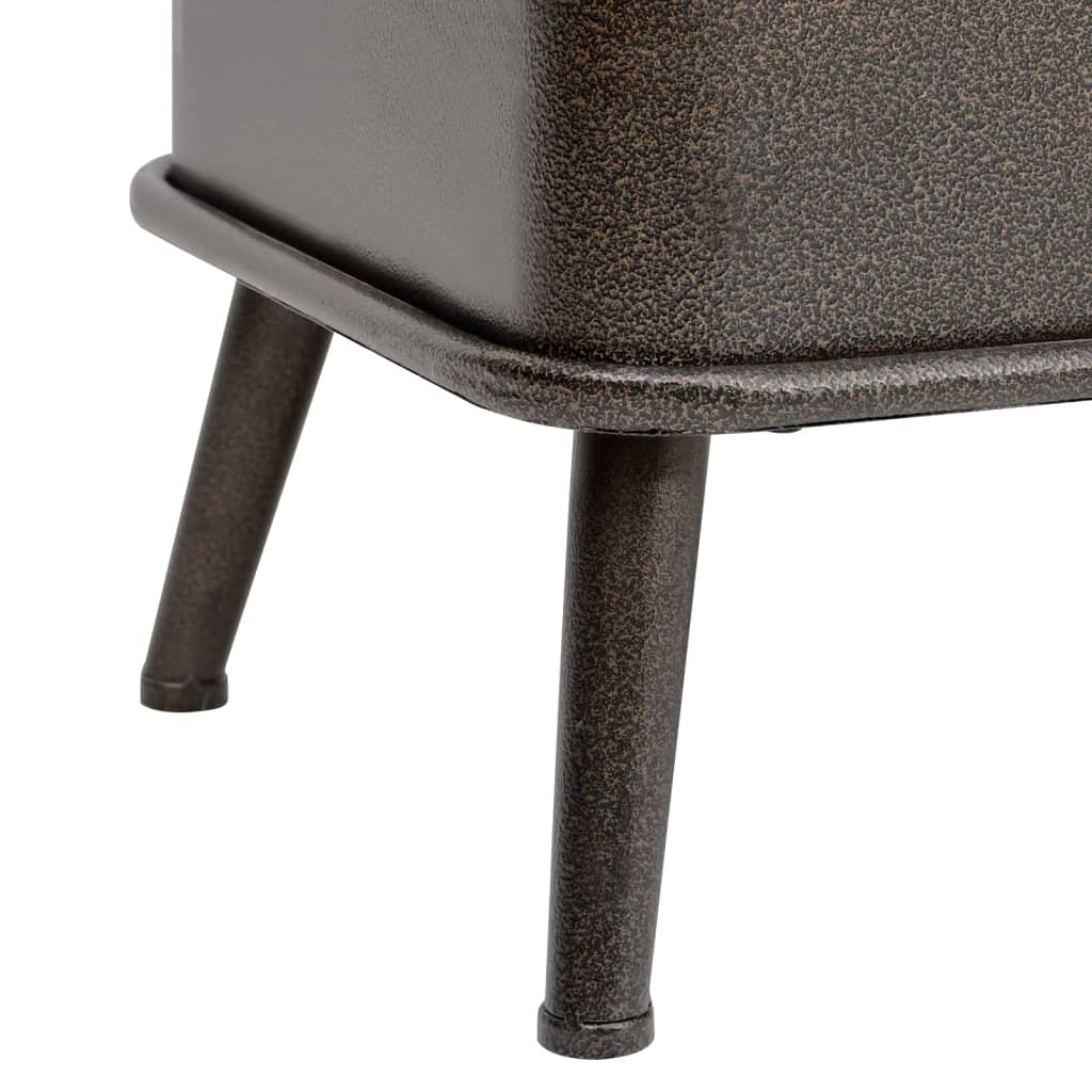 Opbergbank – Zitbank – Opbergkist – Halbank – Opbergmeubel – Kunstleren Bekleding – Hardhouten Frame – Rugleuning – Crème