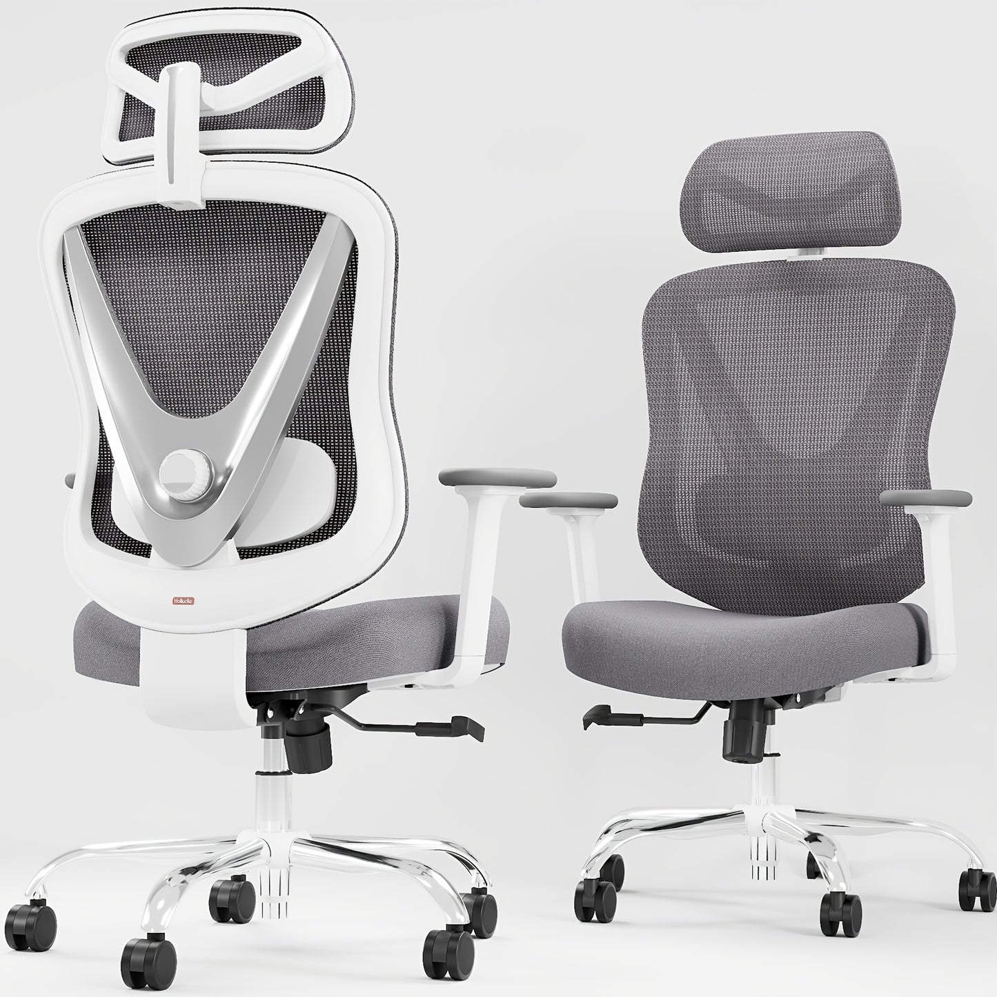 Ergonomische Bureaustoel – Computergame Stoel – Bureaustoel – Werkstoel – Kantoormeubilair – Verstelbare Zithoogte & Zitdiepte – Hoog Rugleuning Met Ademend Mesh