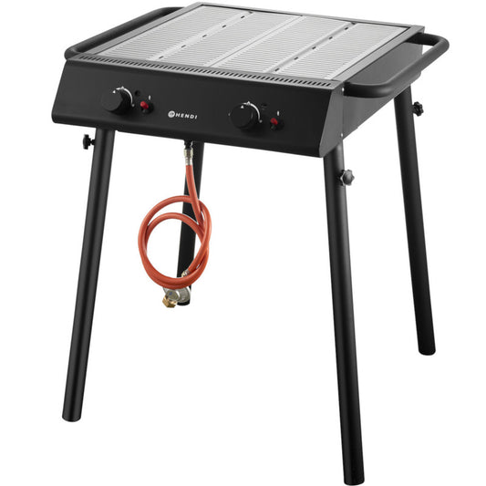 Gasbarbecue – Gas Grill – Buitenbarbecue – Tafelbarbecue – Portable Grill – 9,5 kW Vermogen – RVS Behuizing