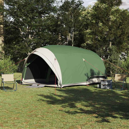 Tunnel Tent – Buitentent – Kampeertent – Tent Voor 6 Personen – Familie Tent – Stevig Polyester – Windbestendig Frame - Groen