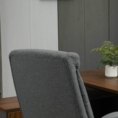 Ergonomische Bureaustoel – Kantoorstoel – Werkstoel – Draaistoel – Bureaustoel Met Kantelfunctie – Verstelbare Hoogte – Comfortabele Armleuningen En Hoofdsteun – Nylon Onderstel – 65x78x110-118 cm – Duurzaam En Modern