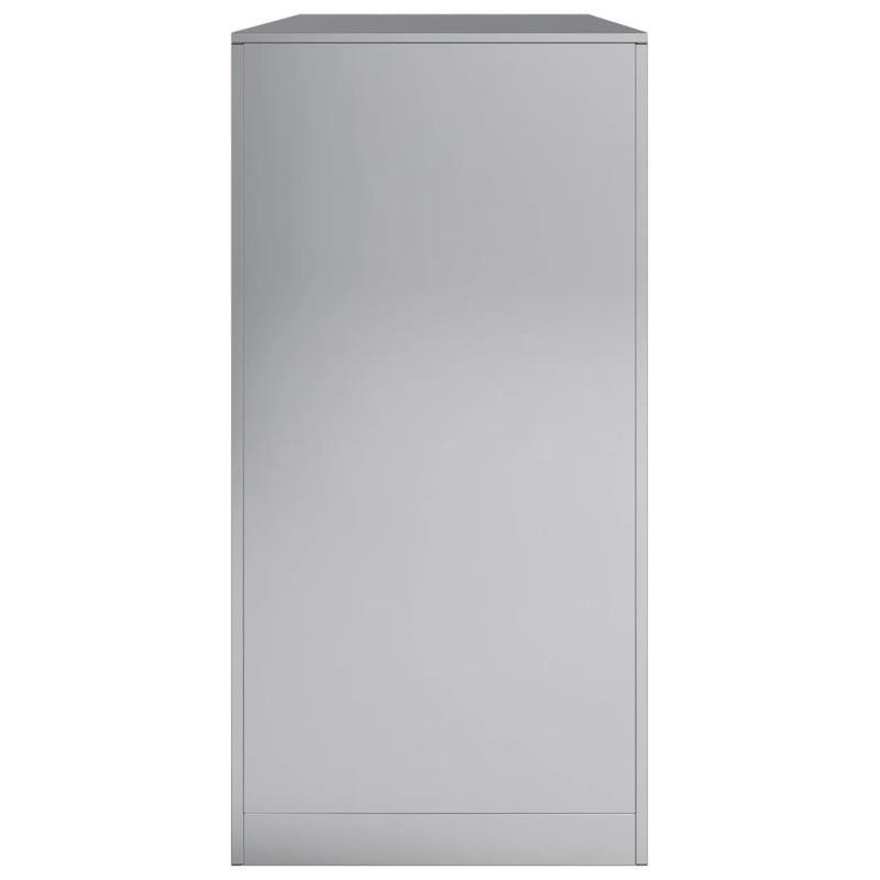 Houtopslag – Brandhoutrek – Haardhoutopslag – Houtberging – Houtrek – Gegalvaniseerd Staal – 100x40x80 cm – Stevig & Roestbestendig
