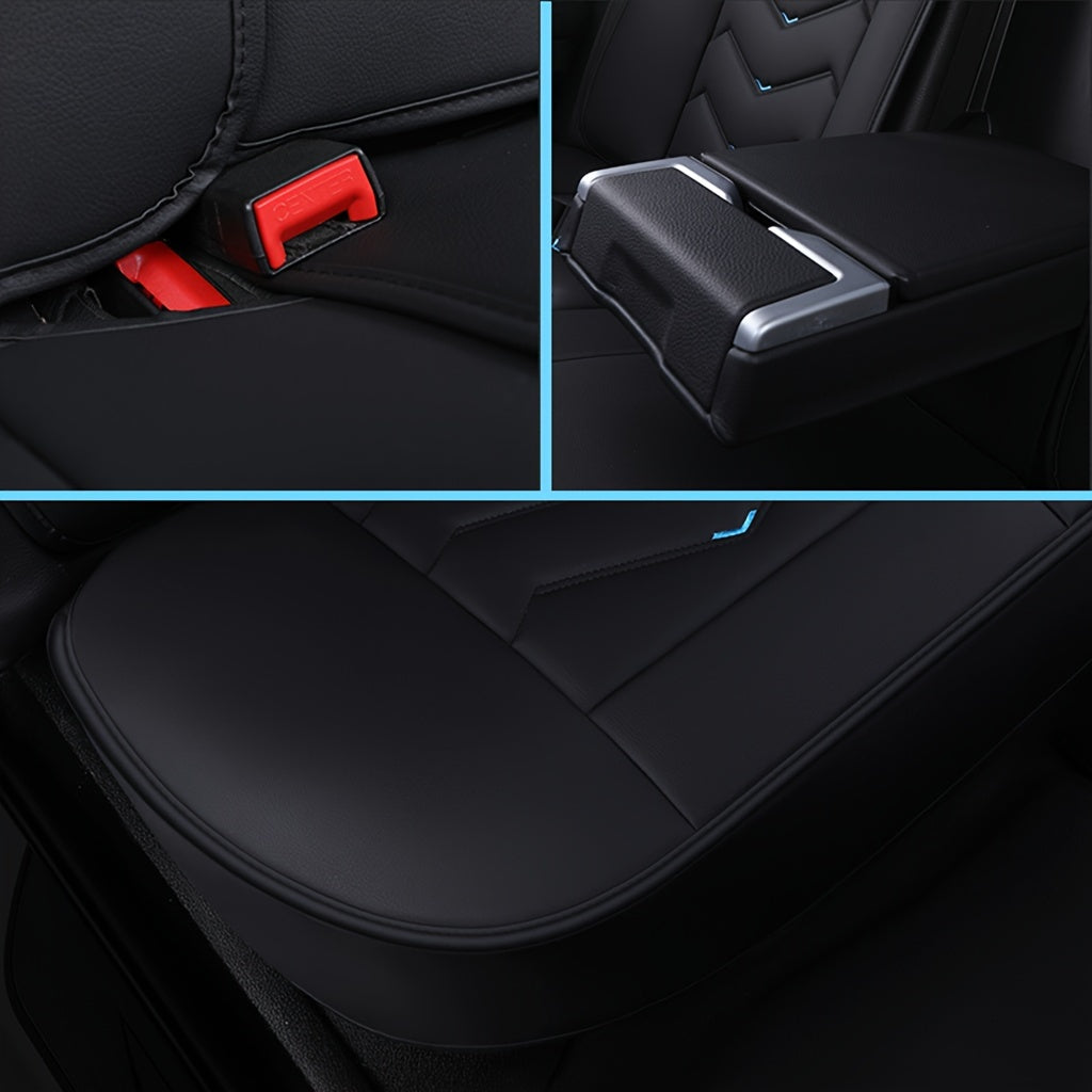 Car Seat Covers Full Set, Fit For Opel Astra, Corsa, Insignia, Mokka, Crossland, Vectra, Fiesta, Grandland X, Faux Leather Car Seat Protector, All Season Universal Car Seat Cushion, Adjustable Car Seat Covers Front Seats And