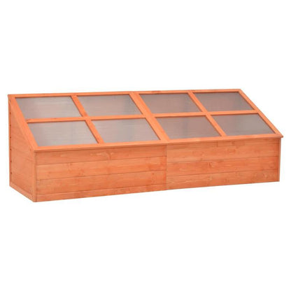 Houten Kweekkas – Tuinkas – Kas – Serre – Kweekhuis – Duurzaam Hout – Compact Formaat 180x57x62 cm