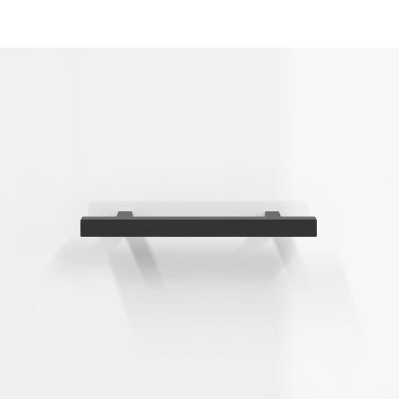 Modern TV Stand with Built-in Media Console - Heavy-Duty TV Cabinet, Space-Saving Wall-Mounted Entertainment Center, White Glossy