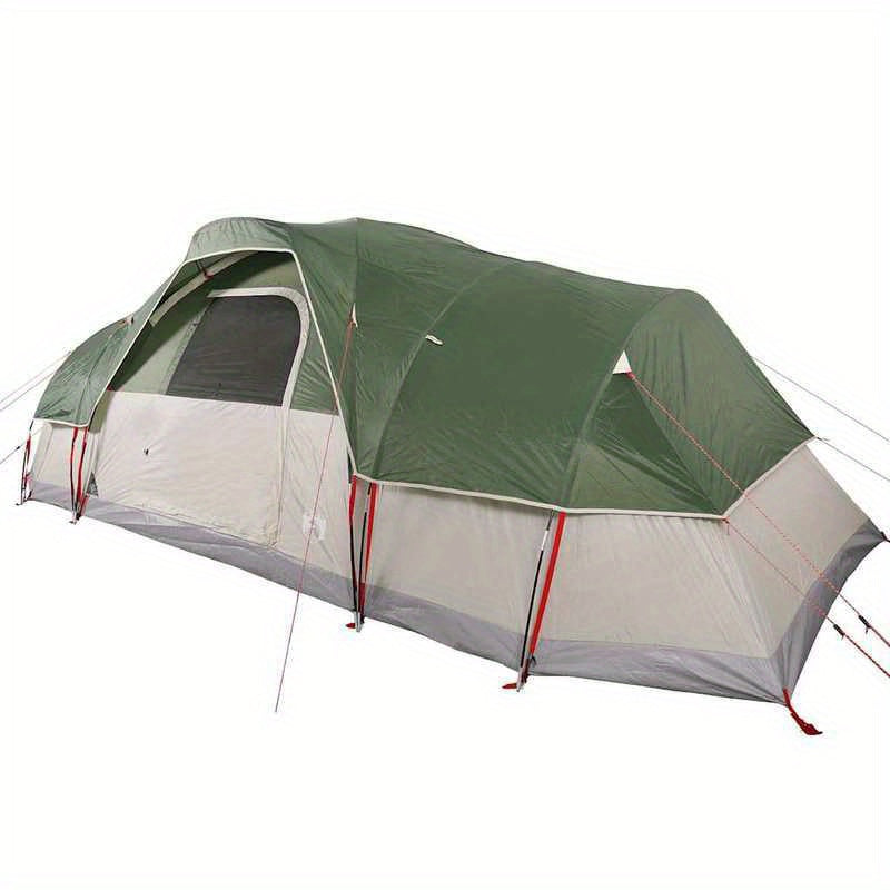Koepeltent – Dometent – Familie Tent – Camping Tent – Groene Tent – 11 Personen – Waterdicht Polyester – Stevig TPU Frame